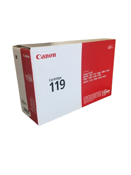 Canon Genuine 119 Black Cartridge Qatar