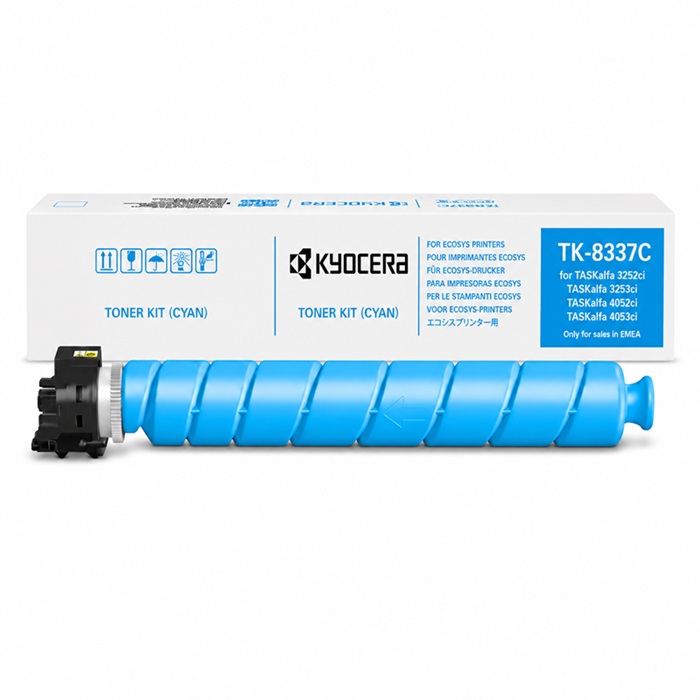 Kyocera TK-8337 Cyan Toner Cartridge