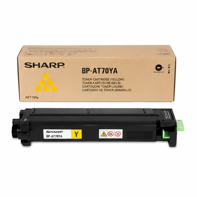 Sharp BP-AT70 Yellow Toner