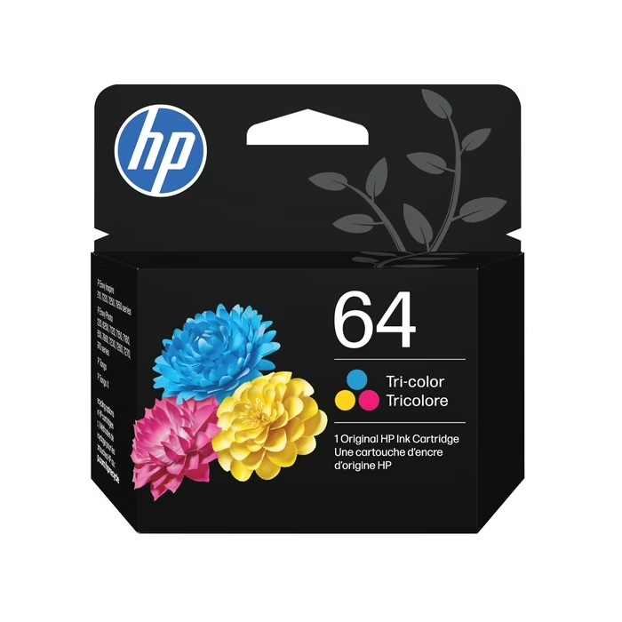HP 64 Tri-Color