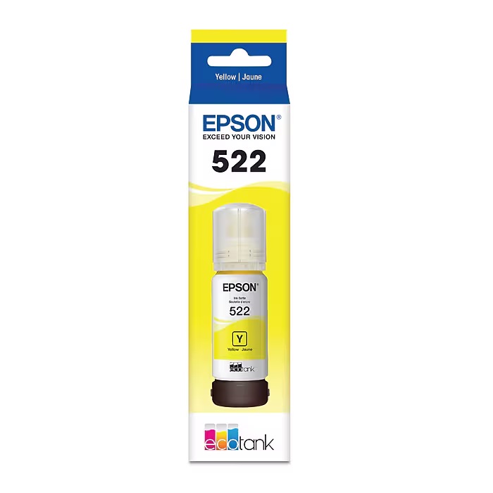 Epson 522 Yellow EcoTank Bottle