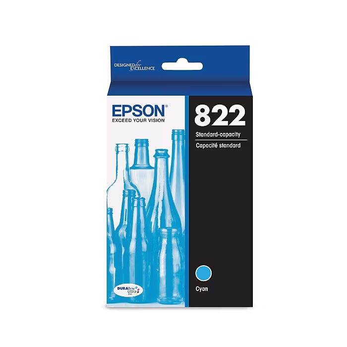 Epson 822 Cyan Ink