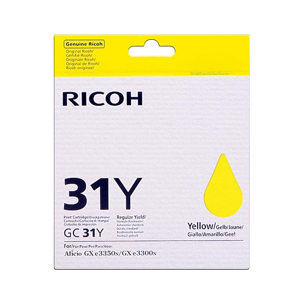 Ricoh GC-31 Yellow