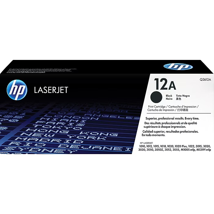 HP 12A Black