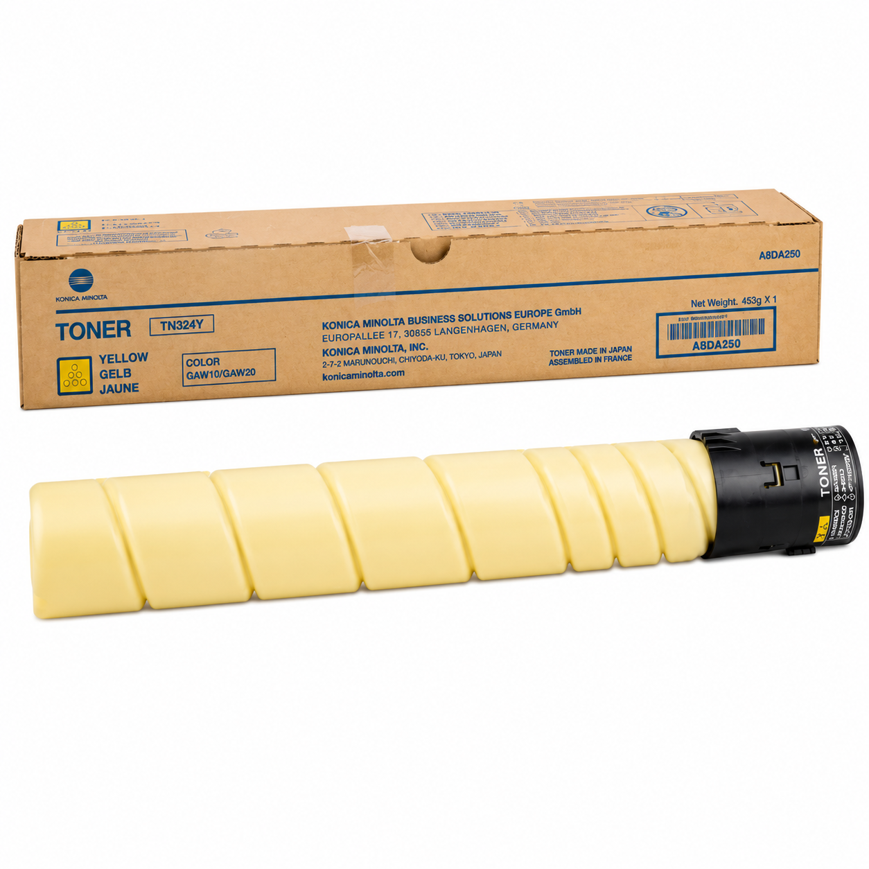 Konica Minolta TN-324 Yellow Toner