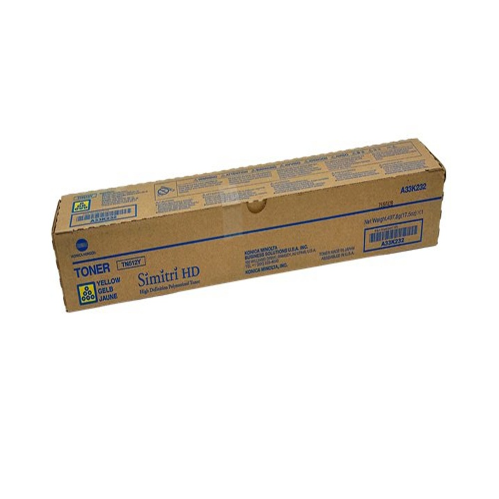 Konica Minolta TN-512 Yellow Toner