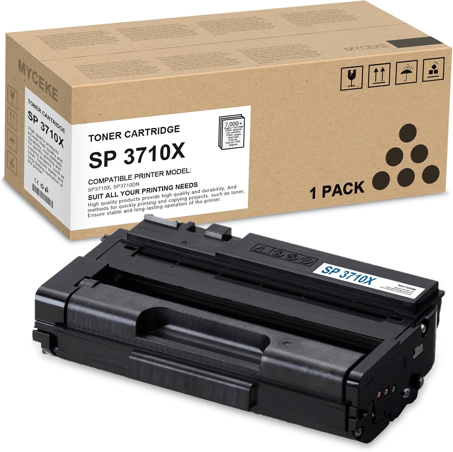 Ricoh SP 3710X Black