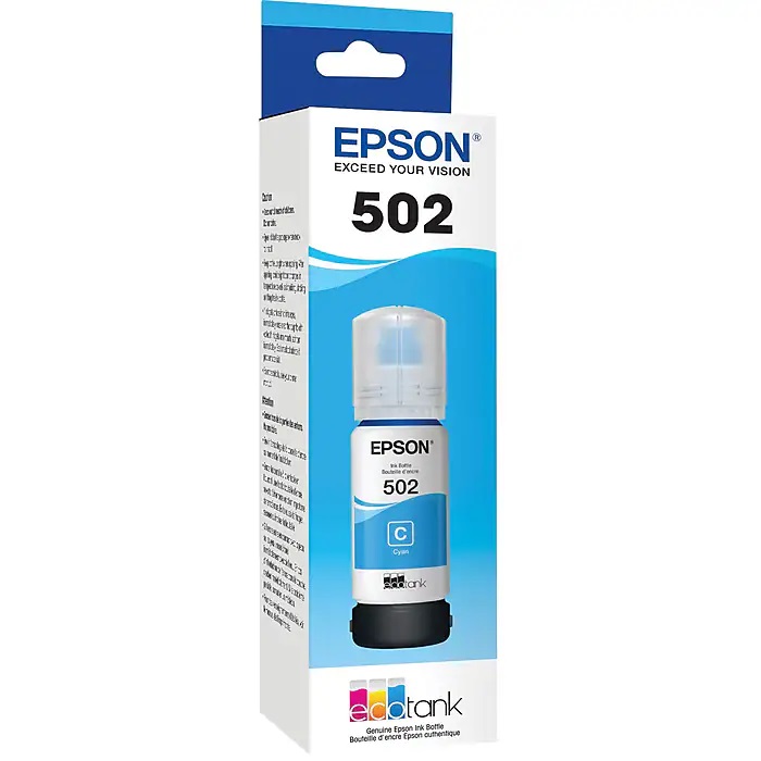Epson 502 Cyan EcoTank Bottle