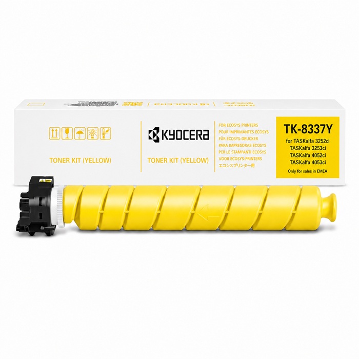 Kyocera TK-8337 Yellow Toner Cartridge