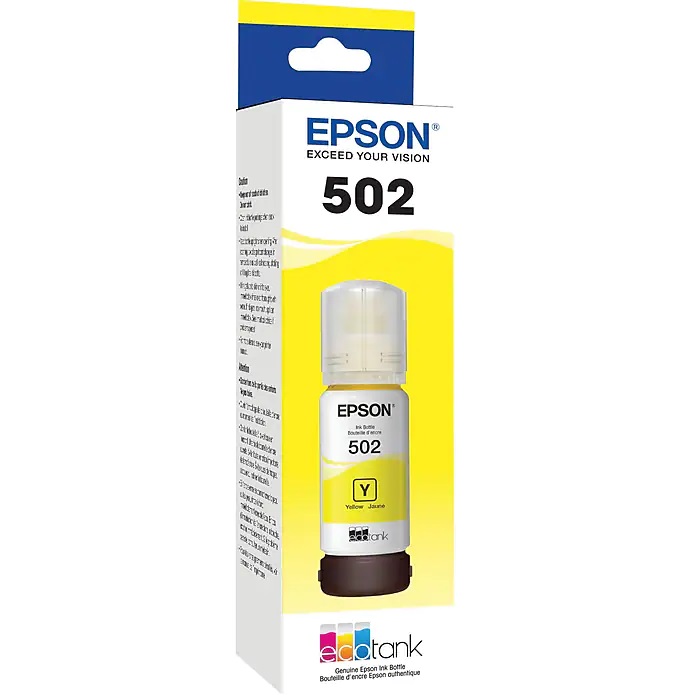 Epson 502 Yellow EcoTank Bottle